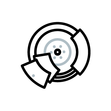 BRAKE ROTORS,PADS & CALIPERS-293MM ROTOR